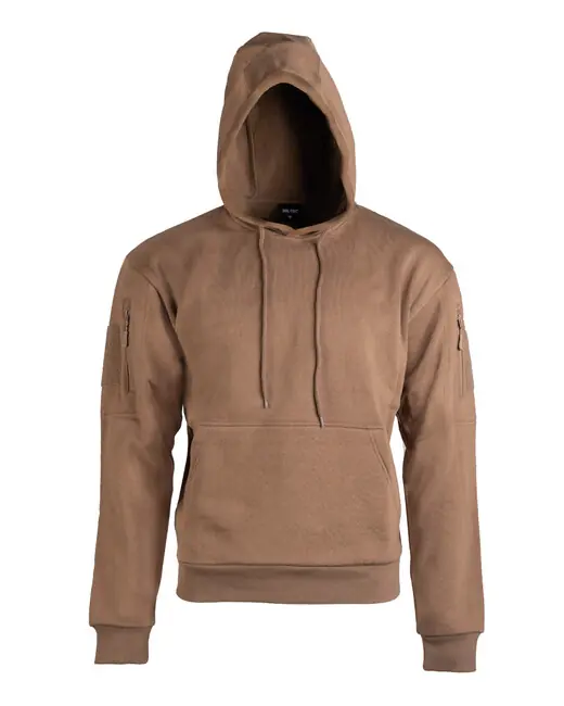 Mil-Tec Mikina klokanka TACTICAL s kapucí dark coyote Pouze Dnes