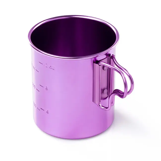 Super Cena GSI Outdoors Hliníkový kelímek Bugaboo o objemu 414 ml, fialový