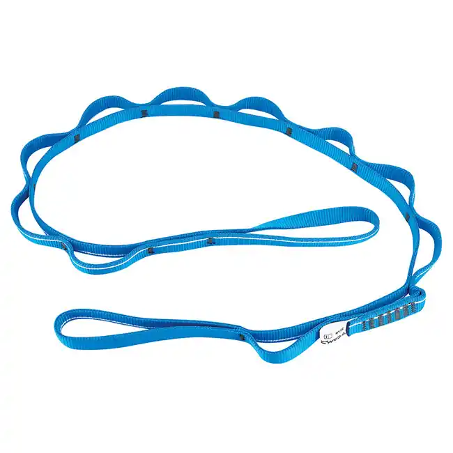 Ověřený CAMP poutací smyčka Daisy Chain dlouhá, světle modrá 137 cm