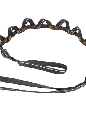 Značkový CAMP poutací smyčka Daisy Twist Standard, šedá 122 cm
