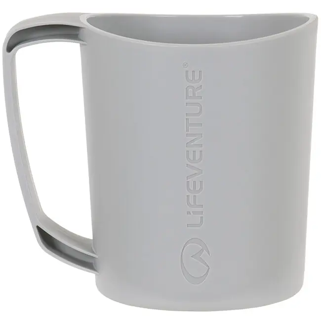 Omezená Nabídka Velký hrnek Lifeventure Ellipse 450 ml, světle šedý