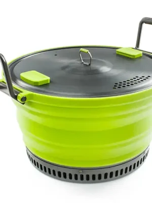Novinka Skládací květináč GSI Outdoors Escape HS Pot 3 l, zelený