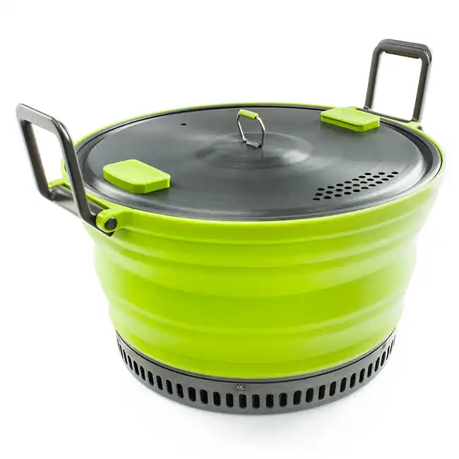 Novinka Skládací květináč GSI Outdoors Escape HS Pot 3 l, zelený