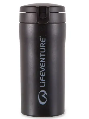 Termohrnek Lifeventure Flip-Top 300 ml, černý Přímo Od Výrobce