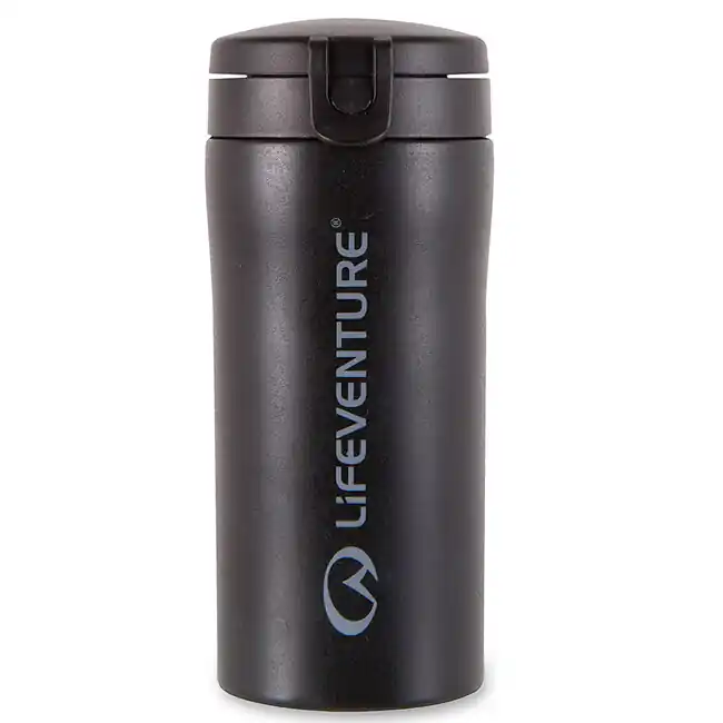 Termohrnek Lifeventure Flip-Top 300 ml, černý Přímo Od Výrobce