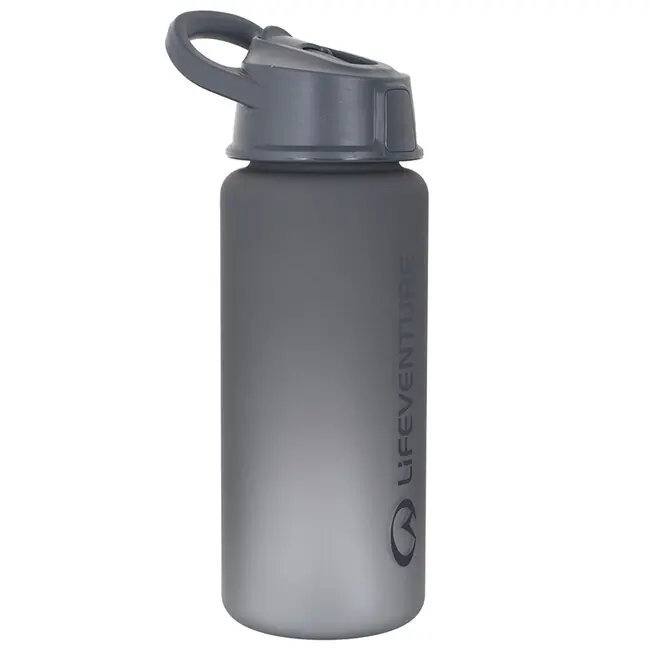 Láhev na vodu Lifeventure Flip-Top 750 ml, šedá Vrácení Zdarma