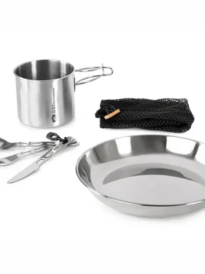 Přímo Od Výrobce GSI Outdoors Glacier Stainless sada pro 1 osobu Glacier