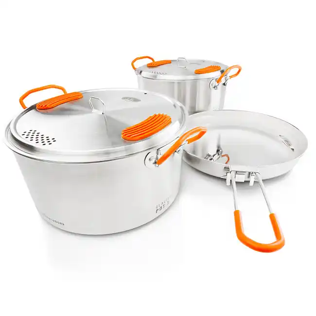 GSI Outdoors Sada kempingového nádobí Glacier 2+3 l Výhodná Nabídka