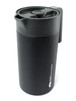 Ověřený GSI Outdoors Glacier press na kávu 976 ml, černý