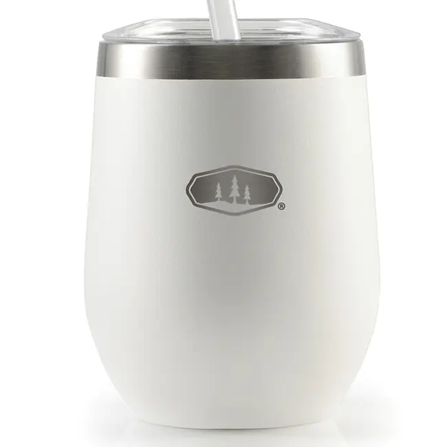 Originální GSI Outdoors Ledovcová dvoustěnná párty sklenice 355 ml, bílá