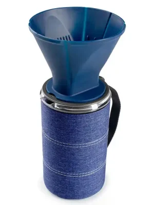 GSI Outdoors Kávovar se šálkem JavaDrip 887 ml, modrý Top Prodej