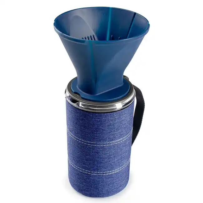 GSI Outdoors Kávovar se šálkem JavaDrip 887 ml, modrý Top Prodej