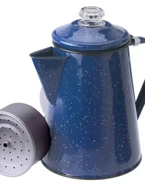 Novinka GSI Outdoors konvice-perkolátor 1,2 l, modrá