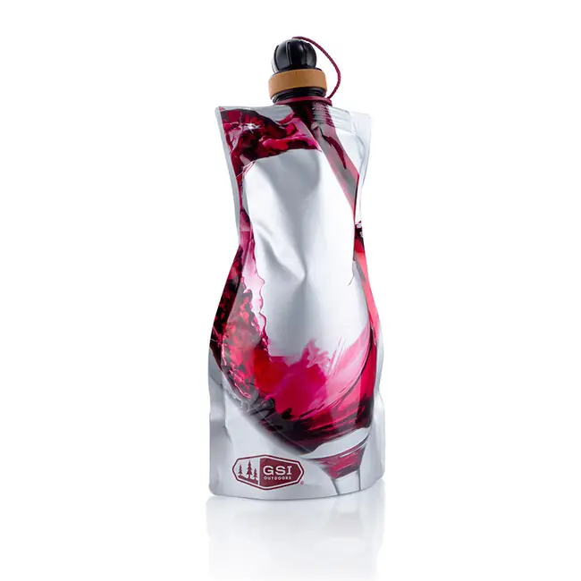 GSI Outdoors Skládací karafa na červené víno Měkká boční karafa na víno 750 ml Odeslání Ihned