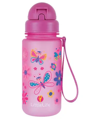Dětská láhev na vodu LittleLife 400 ml, motýli Autentický