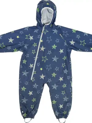 LittleLife Vodě a větru odolná kombinéza s fleecovou podšívkou 6-12 měsíců, hvězdičky Levný