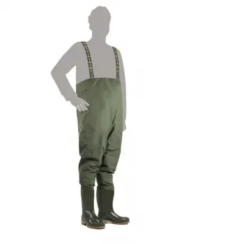 Přímo Od Výrobce Demar Pánská gumová pracovní obuv GRAND CHEST WADERS, olivová
