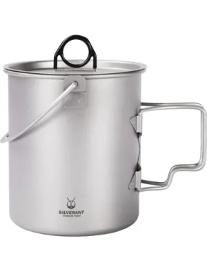 Titanový hrnek 750 ml s pokličkou Poslední Šance