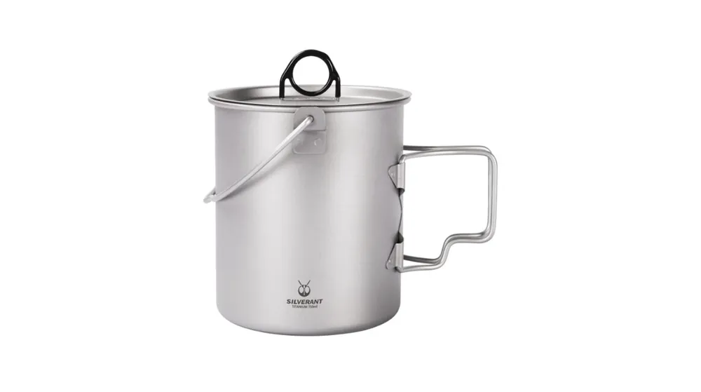 Titanový hrnek 750 ml s pokličkou Poslední Šance