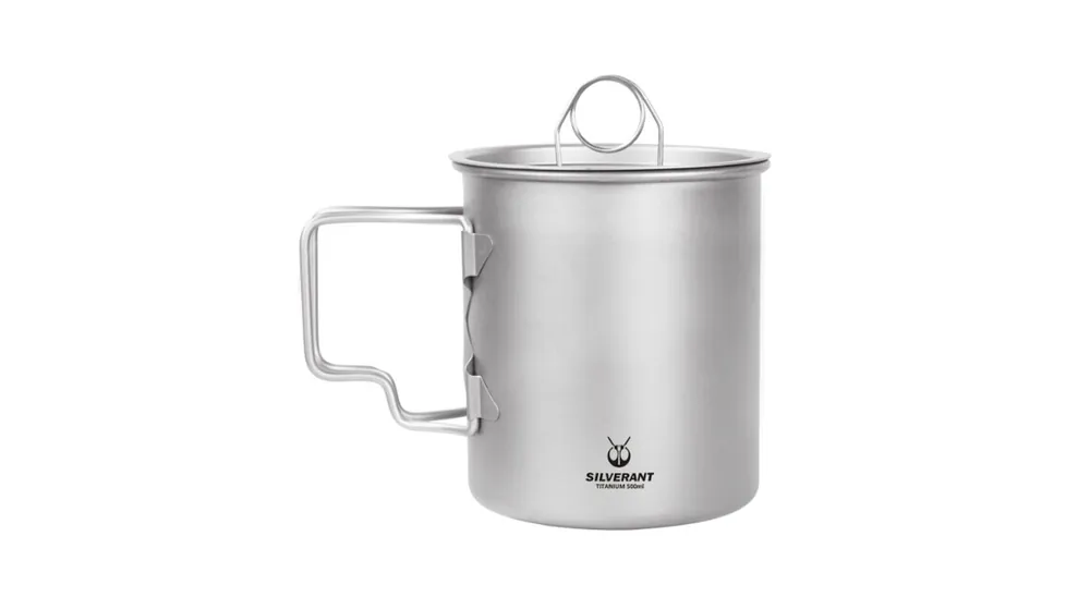 Sezónní Sleva Titanový hrnek 500 ml s pokličkou
