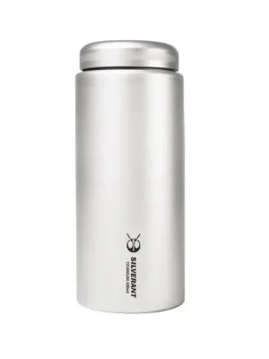 Titanová láhev 400 ml s plochým víčkem Akční Nabídka