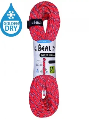 BEAL lezecké lano Booster Unicore 9,7 mm 50 m, oranžové Omezená Nabídka