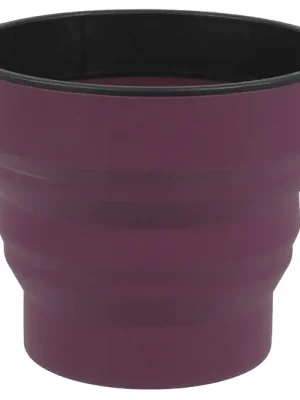 Akční Nabídka Lifeventure Silikonový skládací hrnek Ellipse Flexi Mug 350ml, fialový