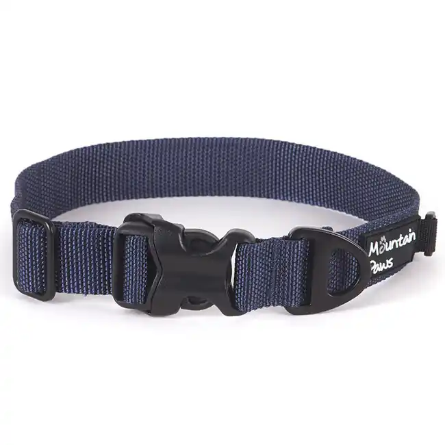 Obojek pro psy Mountain Paws velký, tmavě modrý Nejlepší Volba
