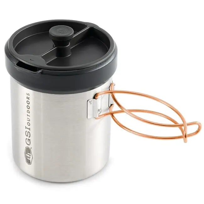 Autentický GSI Outdoors French Press Glacier Personal Javapress 711 ml