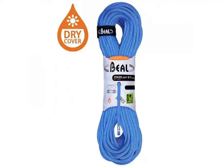 Speciální Cena BEAL Dynamické horolezecké lano Joker Soft Unicore 9,1 mm 60 m, modré