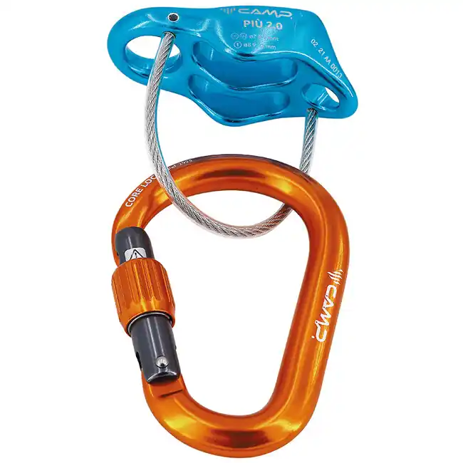 CAMP Piu 2.0 Belay Kit, světle modrá Pouze Dnes