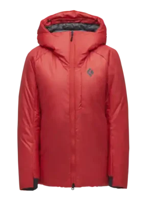 Sleva Black Diamond Dámská parka Belay, korálově červená