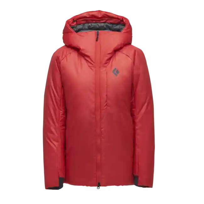 Sleva Black Diamond Dámská parka Belay, korálově červená