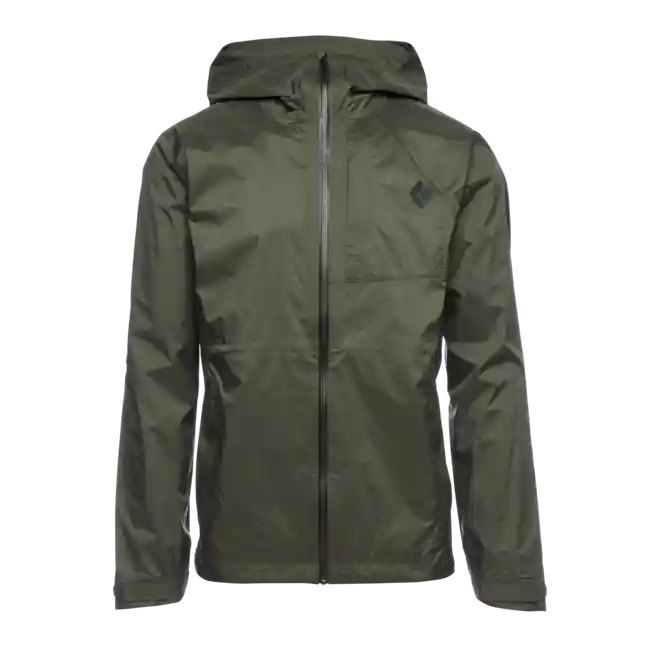 Poslední Šance Black Diamond Pánská nepromokavá bunda Treeline Rain Shell, tundra