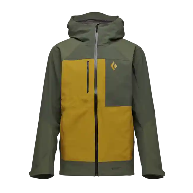 Novinka Pánská lyžařská bunda Black Diamond Recon Stretch Pro Shell, tundra-amber