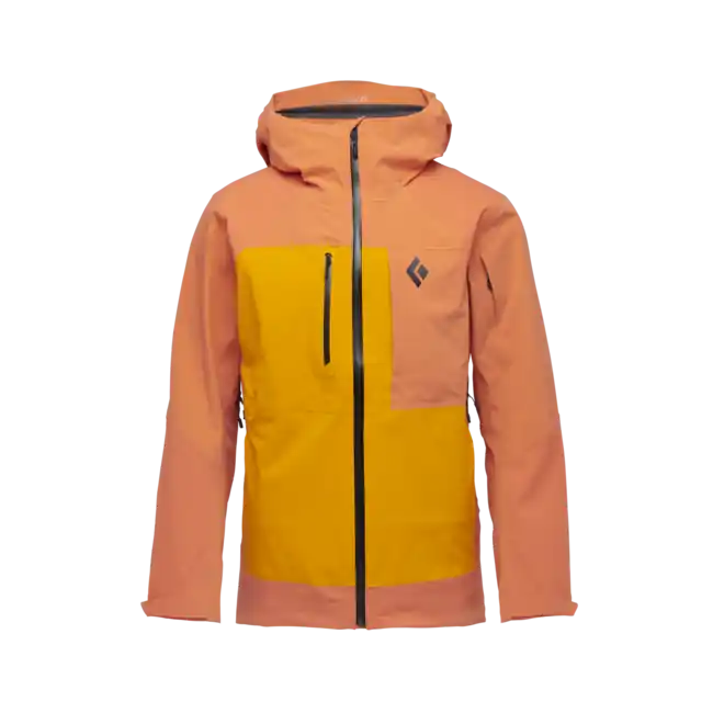 Pánská lyžařská bunda Black Diamond Recon Stretch Pro Shell, bd orange-flame orange Výprodej