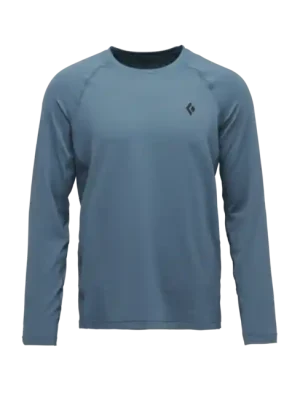 Výhodná Nabídka Black Diamond Pánské tričko s dlouhým rukávem Alpenglow Crew, creek blue