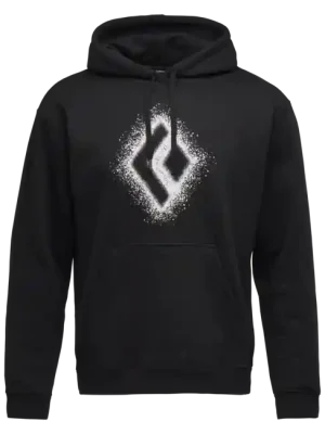 Vysoce Kvalitní Black Diamond Pánská mikina s kapucí Chalked Up 2.0, černá