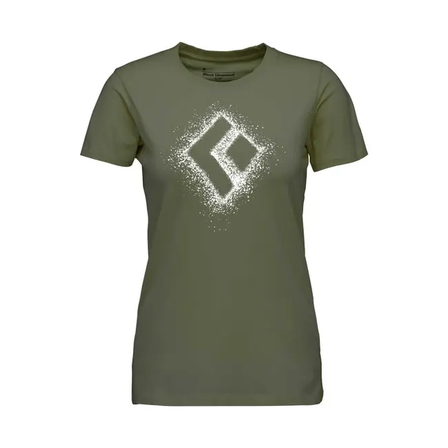Výprodej Black Diamond Dámské tričko s krátkým rukávem Chalked Up 2.0, tundra