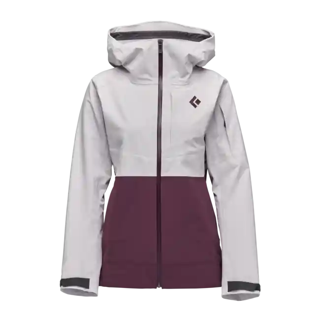 Sezónní Sleva Black Diamond Dámská lyžařská bunda Recon Stretch Ski Shell, ice pink-blackberry