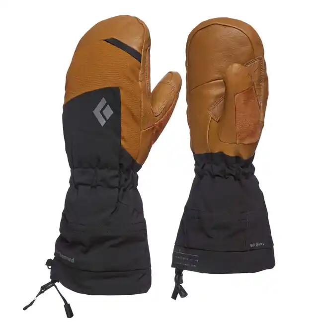 Super Cena Lyžařské rukavice Black Diamond Mercury Mitts, tmavě kari