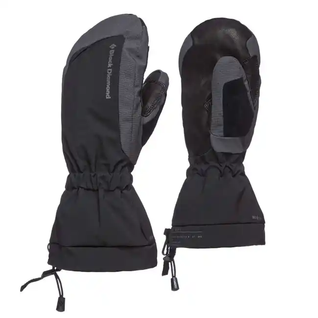 Bezpečná Platba Zimní rukavice Black Diamond Glissade Mitts, černé