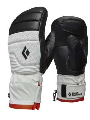 Zimní rukavice Black Diamond Progression Mitts, černé-ledové Aktuální