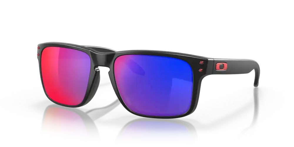 Oakley Sluneční brýle HOLBROOK s rámem Matte Black a s diapozitivy Positive Red Iridium 57 Odeslání Ihned