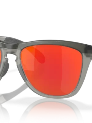 Oakley Sluneční brýle FROGSKINS RANGE s rámem Matte Grey Smoke/Grey Ink a s diapozitivy Prizm Ruby 55 Tovární Cena