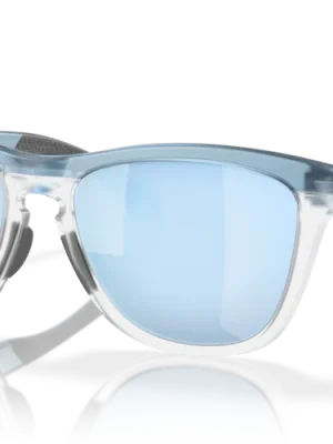 Oakley Sluneční brýle FROGSKINS RANGE s rámem Trans Stonewash/Clear a s diapozitivy Prizm Deep Water Polarized 55 Rychlé Dodání