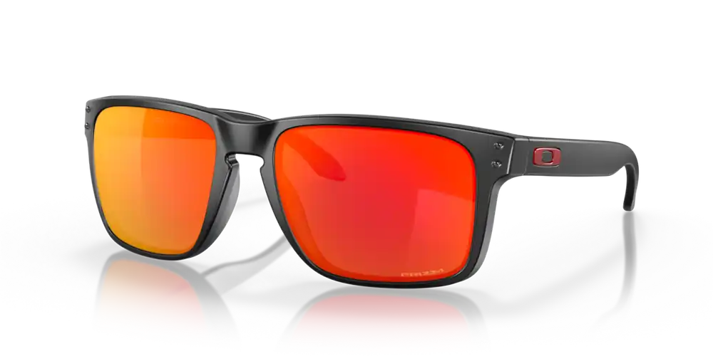 Oblíbený Oakley Sluneční brýle HOLBROOK XL s rámem Matte Black a s diapozitivy Prizm Ruby 59