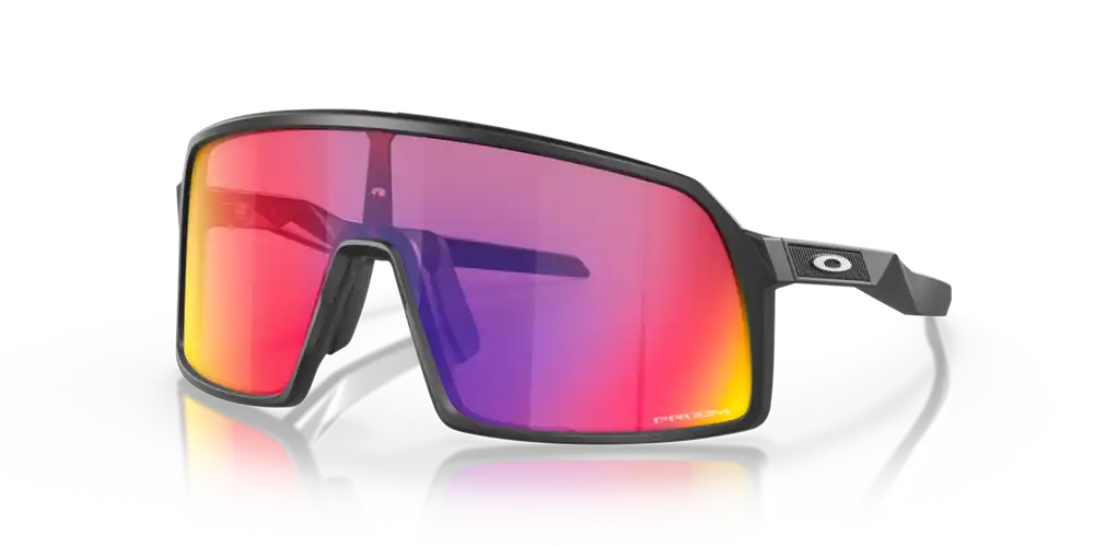 Oakley Sluneční brýle SUTRO S s rámem Matte Black a s diapozitivy Prizm Road Zlevněný