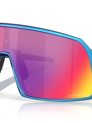 Nová Kolekce Oakley Sluneční brýle SUTRO s rámem Matte Cyan/Blue Colorshift a s diapozitivy Prizm Road , Steel