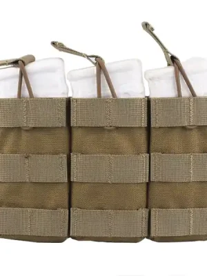 Zlevněný Emersongear Modulární trojité otevřené pouzdro na zásobníky, coyote 500D